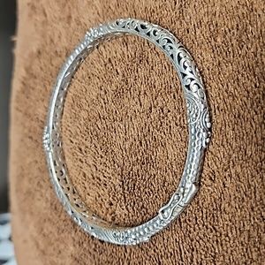 Collection of Bali Sarda Sterling Silver Bangle Bracelet